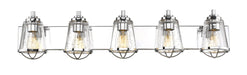 Vanity Z-Lite 444-5V-CH Chrome Mariner 5 Light Vanity Z-Lite