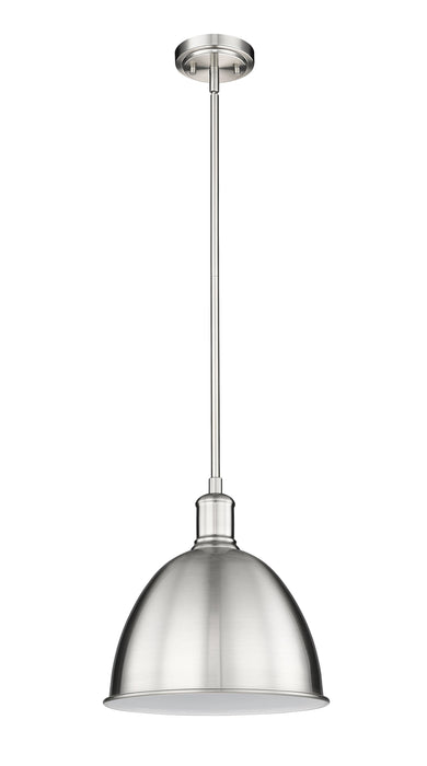 Pendant Z-Lite 4500P12-BN Brushed Nickel Sawyer 1 Light Pendant Z-Lite