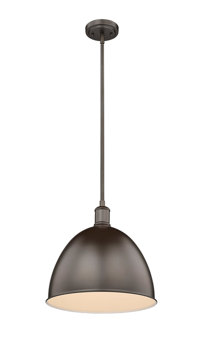 Pendant Z-Lite 4500P12-BRZ Bronze Sawyer 1 Light Pendant Z-Lite