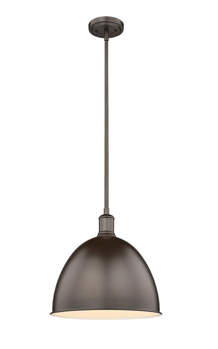 Pendant Z-Lite 4500P12-BRZ Bronze Sawyer 1 Light Pendant Z-Lite