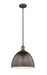 Pendant Z-Lite 4500P12-BRZ Bronze Sawyer 1 Light Pendant Z-Lite