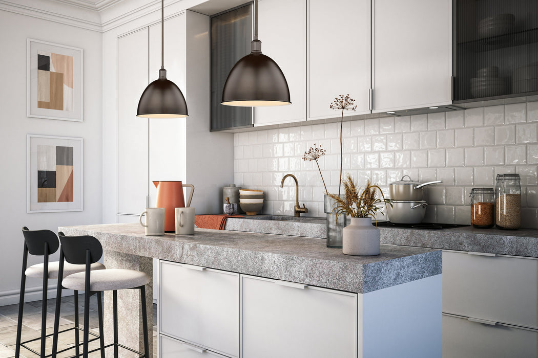 Pendant Z-Lite 4500P12-BRZ Bronze Sawyer 1 Light Pendant Z-Lite