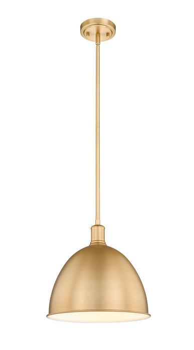 Pendant Z-Lite 4500P12-CB Classic Brass Sawyer 1 Light Pendant Z-Lite