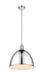 Pendant Z-Lite 4500P12-CH Chrome Sawyer 1 Light Pendant Z-Lite