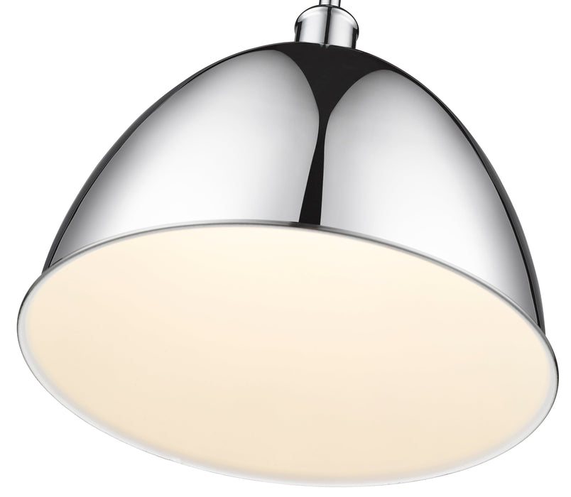Pendant Z-Lite 4500P12-CH Chrome Sawyer 1 Light Pendant Z-Lite