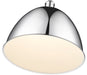 Pendant Z-Lite 4500P12-CH Chrome Sawyer 1 Light Pendant Z-Lite