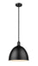 Pendant Z-Lite 4500P12-MB Matte Black Sawyer 1 Light Pendant Z-Lite