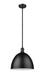 Pendant Z-Lite 4500P12-MB Matte Black Sawyer 1 Light Pendant Z-Lite