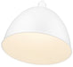 Pendant Z-Lite 4500P12-SW Satin White Sawyer 1 Light Pendant Z-Lite