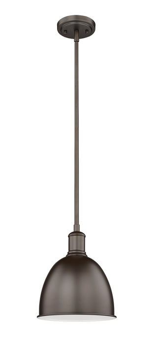 Pendant Z-Lite 4500P8-BRZ Bronze Sawyer 1 Light Pendant Z-Lite