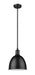 Pendant Z-Lite 4500P8-MB Matte Black Sawyer 1 Light Pendant Z-Lite
