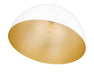 Pendant Z-Lite 4501P16-MW Matte White Vega 1 Light Pendant Z-Lite