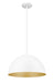 Pendant Z-Lite 4501P16-MW Matte White Vega 1 Light Pendant Z-Lite