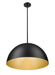 Pendant Z-Lite 4501P24-MB Matte Black Vega 3 Light Pendant Z-Lite