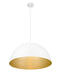 Pendant Z-Lite 4501P24-MW Matte White Vega 3 Light Pendant Z-Lite