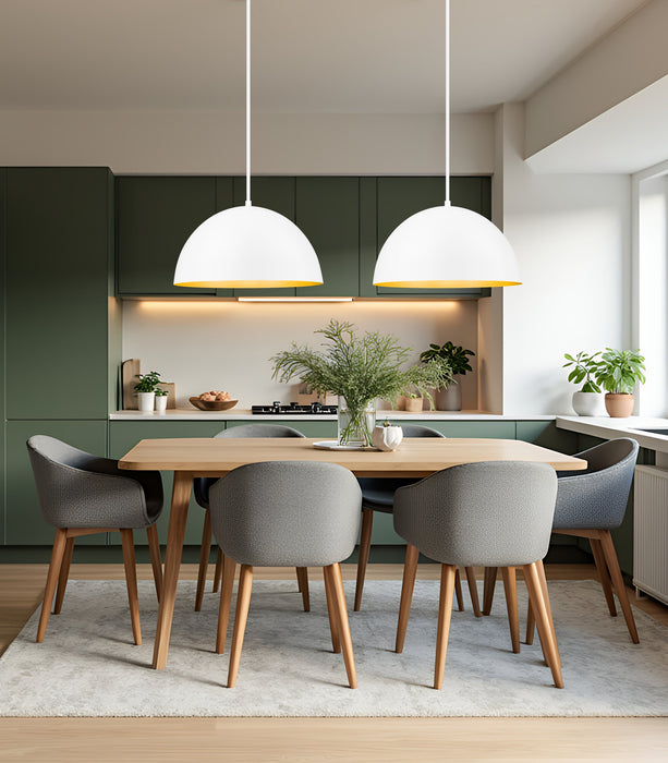 Pendant Z-Lite 4501P24-MW Matte White Vega 3 Light Pendant Z-Lite