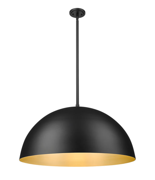 Pendant Z-Lite 4501P32-MB Matte Black Vega 3 Light Pendant Z-Lite