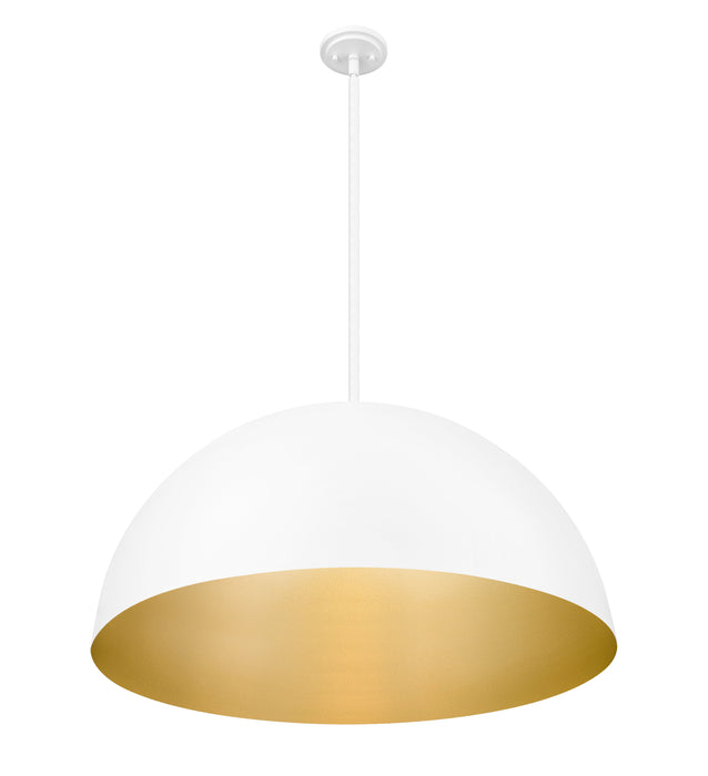 Pendant Z-Lite 4501P32-MW Matte White Vega 3 Light Pendant Z-Lite