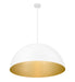 Pendant Z-Lite 4501P32-MW Matte White Vega 3 Light Pendant Z-Lite