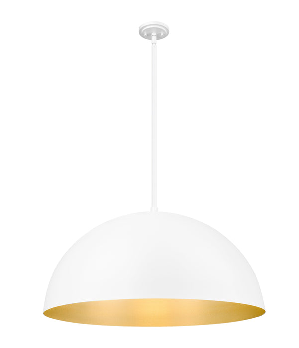 Pendant Z-Lite 4501P32-MW Matte White Vega 3 Light Pendant Z-Lite