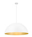 Pendant Z-Lite 4501P32-MW Matte White Vega 3 Light Pendant Z-Lite