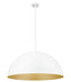 Pendant Z-Lite 4501P32-MW Matte White Vega 3 Light Pendant Z-Lite