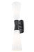 Wall Sconce Z-Lite 4504-2SL-MB Matte Black Emrys 2 Light Wall Sconce Z-Lite