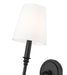 Wall Sconce Z-Lite 4505-1S-MB Matte Black Jisele 1 Light Wall Sconce Z-Lite
