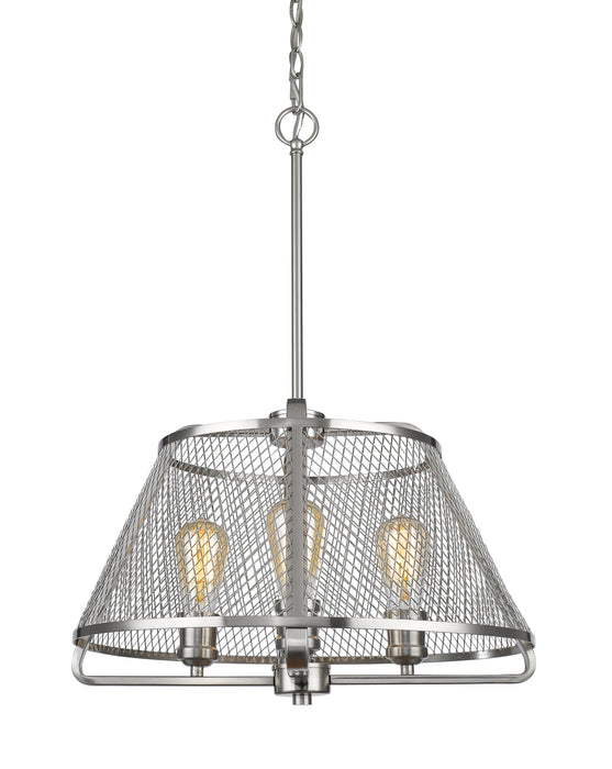 Pendant Z-Lite 451-19BN Brushed Nickel Iuka 4 Light Pendant Z-Lite
