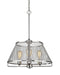 Pendant Z-Lite 451-19BN Brushed Nickel Iuka 4 Light Pendant Z-Lite