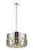 Pendant Z-Lite 453-16CH Chrome Oberon 4 Light Pendant Z-Lite