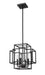 Pendant Z-Lite 454-14MB Matte Black Titania 4 Light Pendant Z-Lite