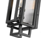 Wall Sconce Z-Lite 454-1S-BK-BN Black + Brushed Nickel Titania 1 Light Wall Sconce Z-Lite