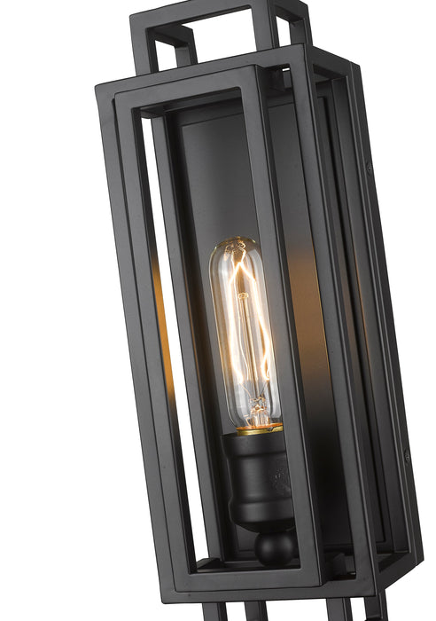 Wall Sconce Z-Lite 454-1S-MB Matte Black Titania 1 Light Wall Sconce Z-Lite