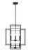 Chandelier Z-Lite 454-28MB Matte Black Titania 8 Light Chandelier Z-Lite