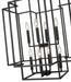 Chandelier Z-Lite 454-28MB Matte Black Titania 8 Light Chandelier Z-Lite