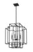 Chandelier Z-Lite 454-28MB Matte Black Titania 8 Light Chandelier Z-Lite