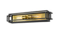 Vanity Z-Lite 454-2V-BRZ-OBR Bronze + Olde Brass Titania 2 Light Vanity Z-Lite