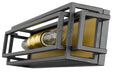 Vanity Z-Lite 454-2V-BRZ-OBR Bronze + Olde Brass Titania 2 Light Vanity Z-Lite