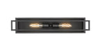 Vanity Z-Lite 454-2V-MB Matte Black Titania 2 Light Vanity Z-Lite