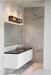 Vanity Z-Lite 454-2V-MB Matte Black Titania 2 Light Vanity Z-Lite