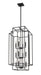 Chandelier Z-Lite 454-42MB Matte Black Titania 12 Light Chandelier Z-Lite