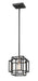 Pendant Z-Lite 454MP-BK-BN Black + Brushed Nickel Titania 1 Light Pendant Z-Lite