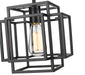 Pendant Z-Lite 454MP-MB Matte Black Titania 1 Light Pendant Z-Lite