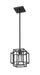 Pendant Z-Lite 454MP-MB Matte Black Titania 1 Light Pendant Z-Lite