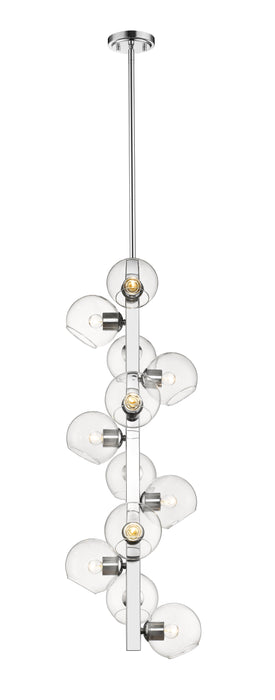Chandelier Z-Lite 455-12CH Chrome Marquee 12 Light Chandelier Z-Lite