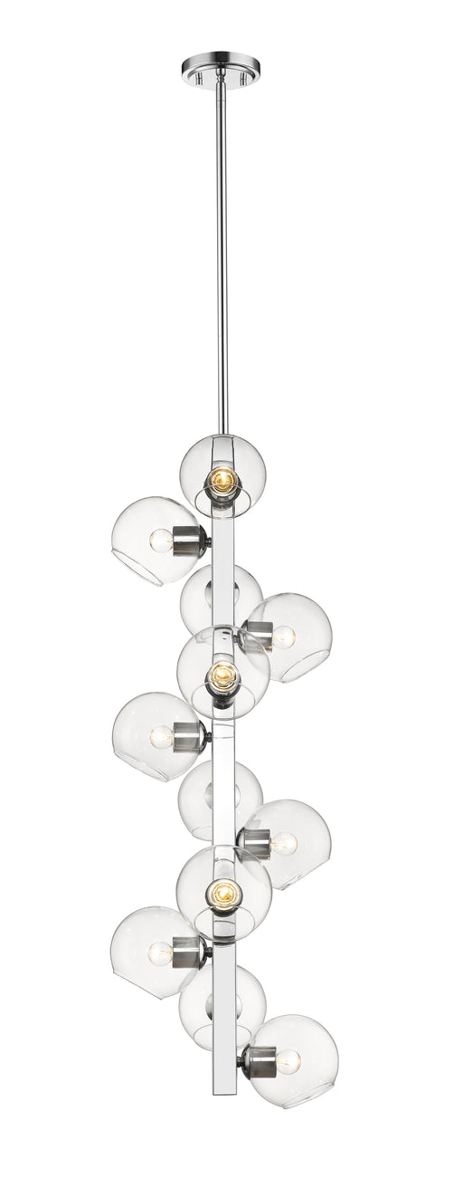 Chandelier Z-Lite 455-12CH Chrome Marquee 12 Light Chandelier Z-Lite