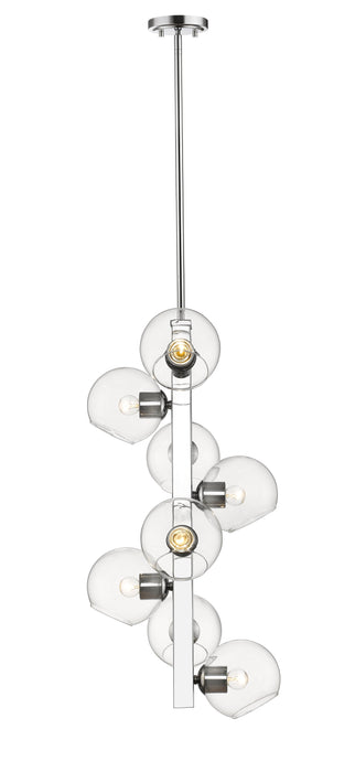 Chandelier Z-Lite 455-8CH Chrome Marquee 8 Light Chandelier Z-Lite