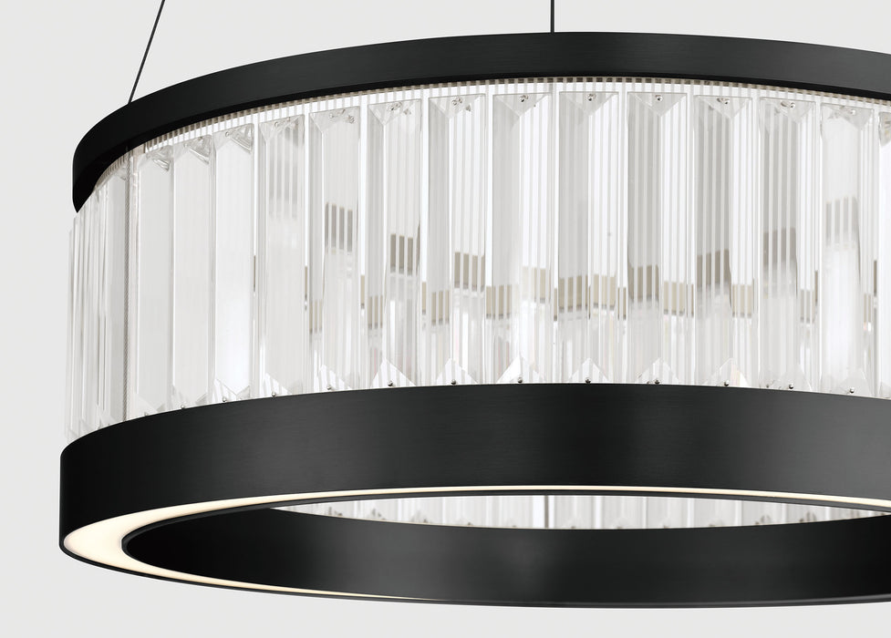 Eurofase 49353-020 Empra 24" Matte Black LED Pendant Light