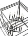 Chandelier Z-Lite 457-12MB Matte Black Euclid 12 Light Chandelier Z-Lite